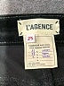 L'Agence Black Casual Pants Size 25 waist - photo 7