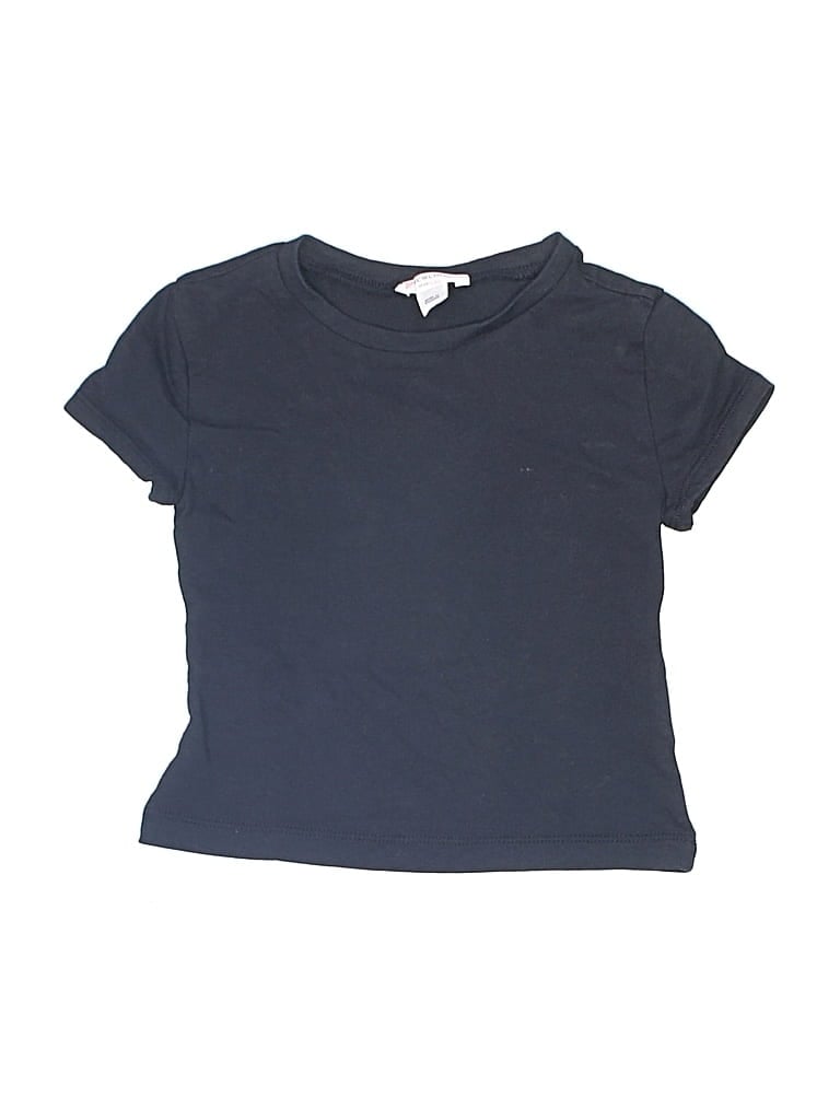 Pre-owned Crewcuts Kids' Short Sleeve T-shirt In Blue