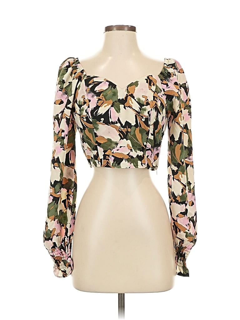 Pre-owned Vero Moda 3/4 Sleeve T-shirt In Pink