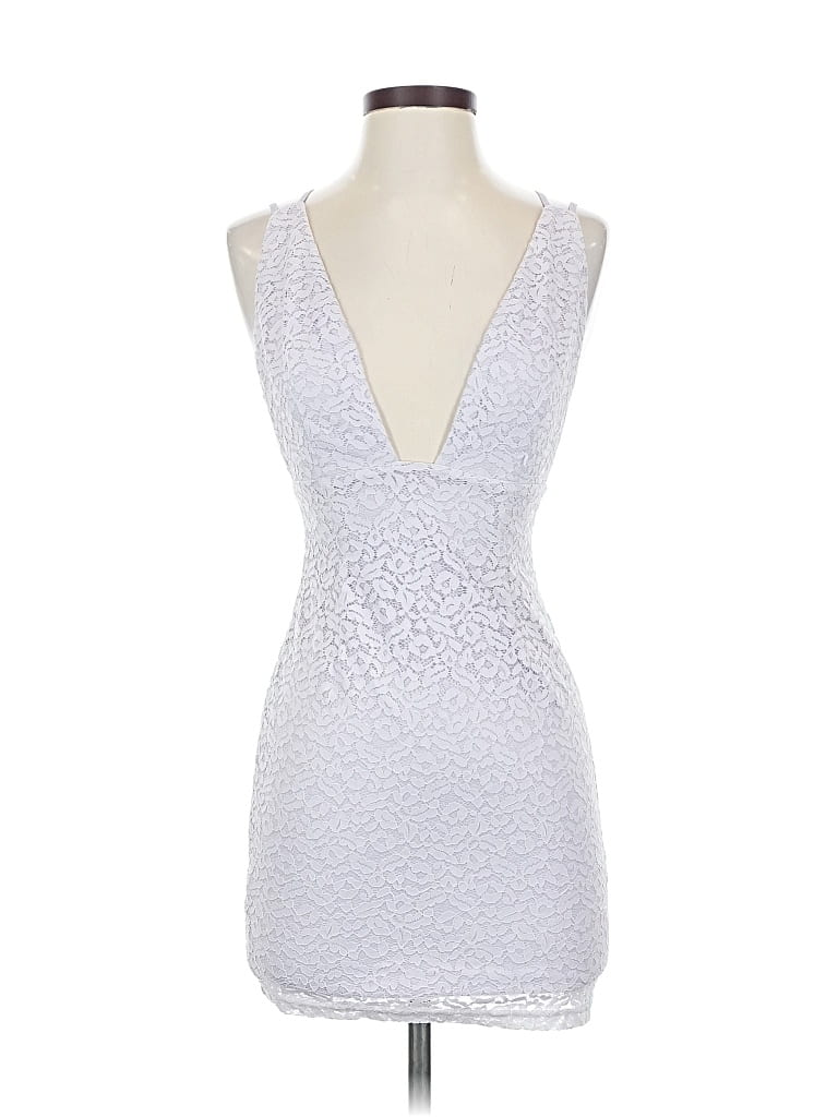 Pre-owned Superdown Cocktail Dress In Silver