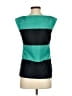 Ann Taylor Teal Sleeveless Blouse Size XS - photo 2