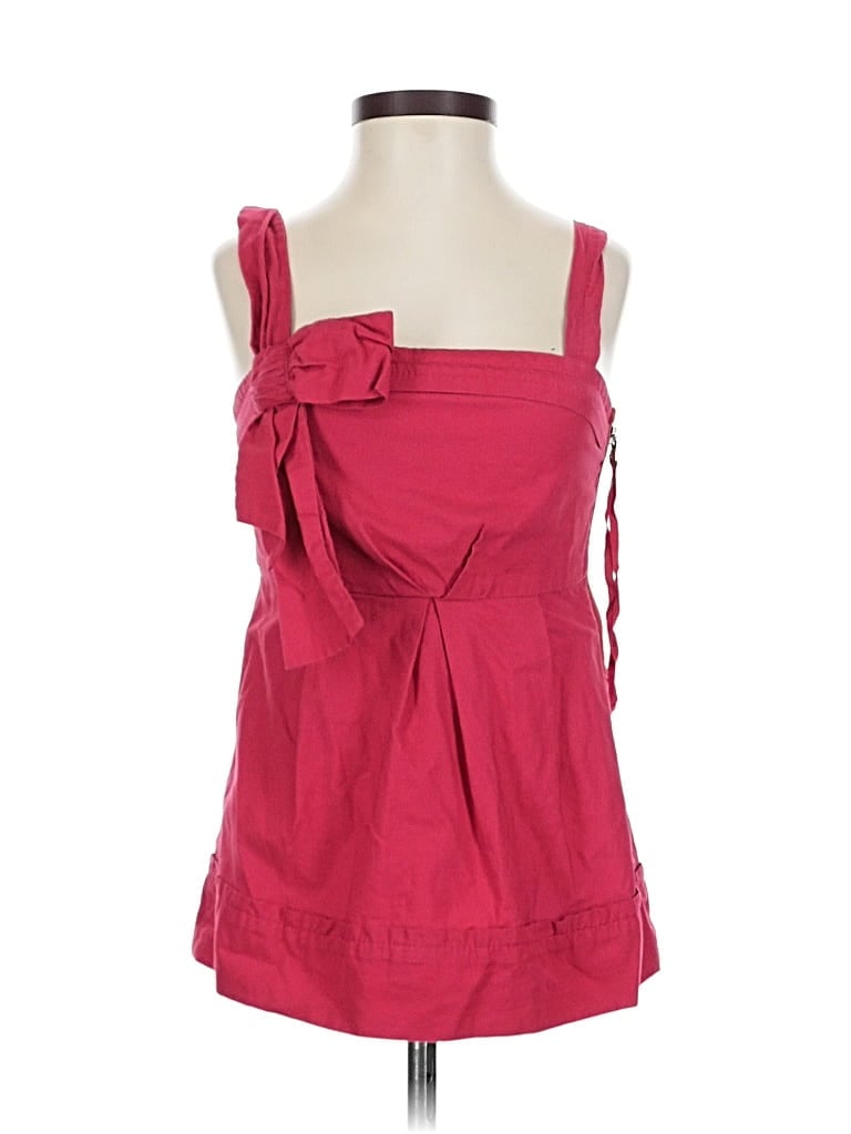 Pre-owned Marc By Marc Jacobs Sleeveless Blouse In Red