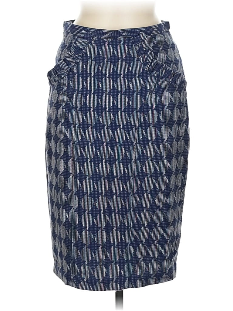 Pre-owned Eva Franco Casual Skirt In Blue
