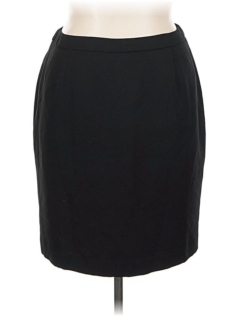 Pre-owned Inc International Concepts Formal Skirt In Black