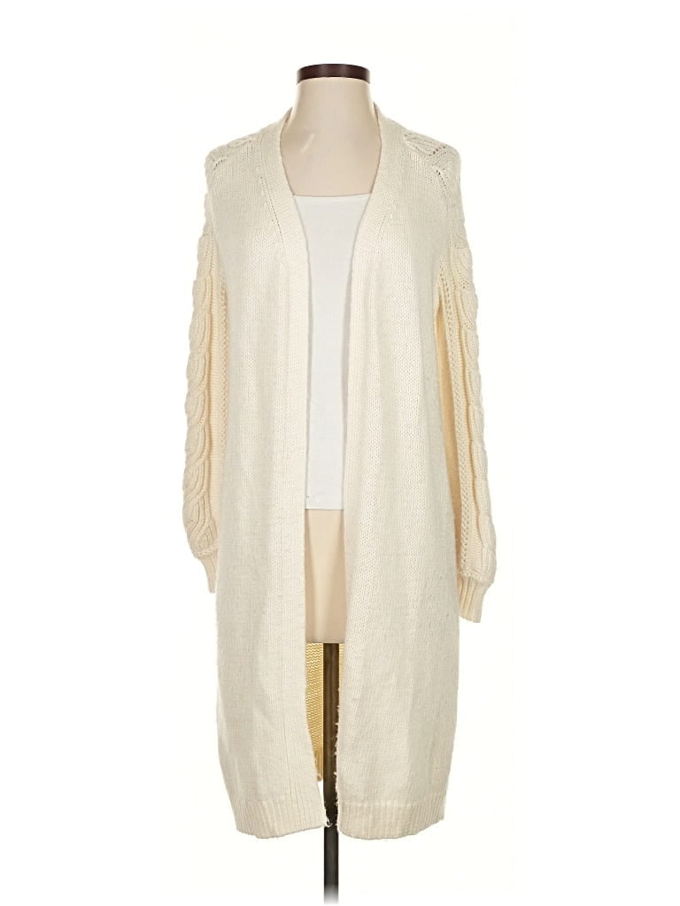 Pre-owned Ann Taylor Kimono In White