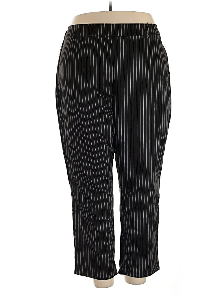 Pre-owned Shein Curve Casual Pants In Black