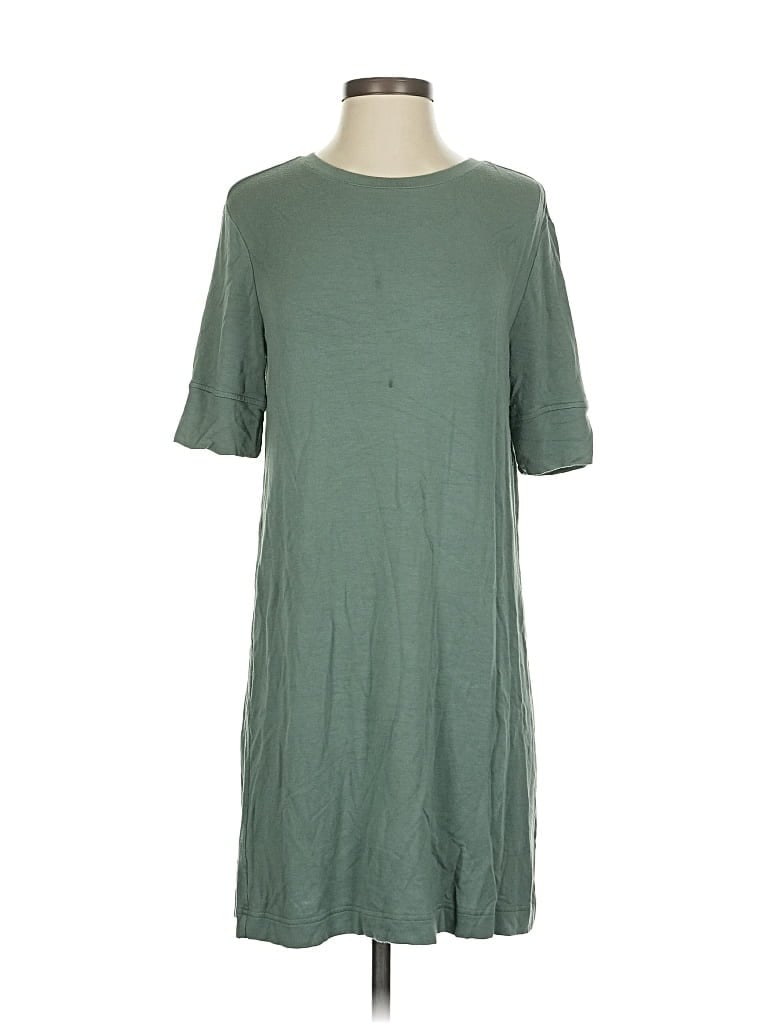 Pre-owned Lou & Grey Casual Dress In Green