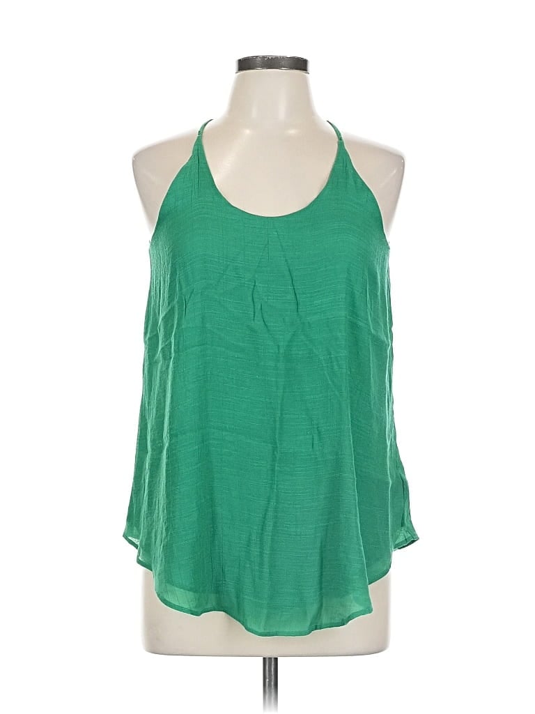 BCX Pre-owned Sleeveless Blouse In Green
