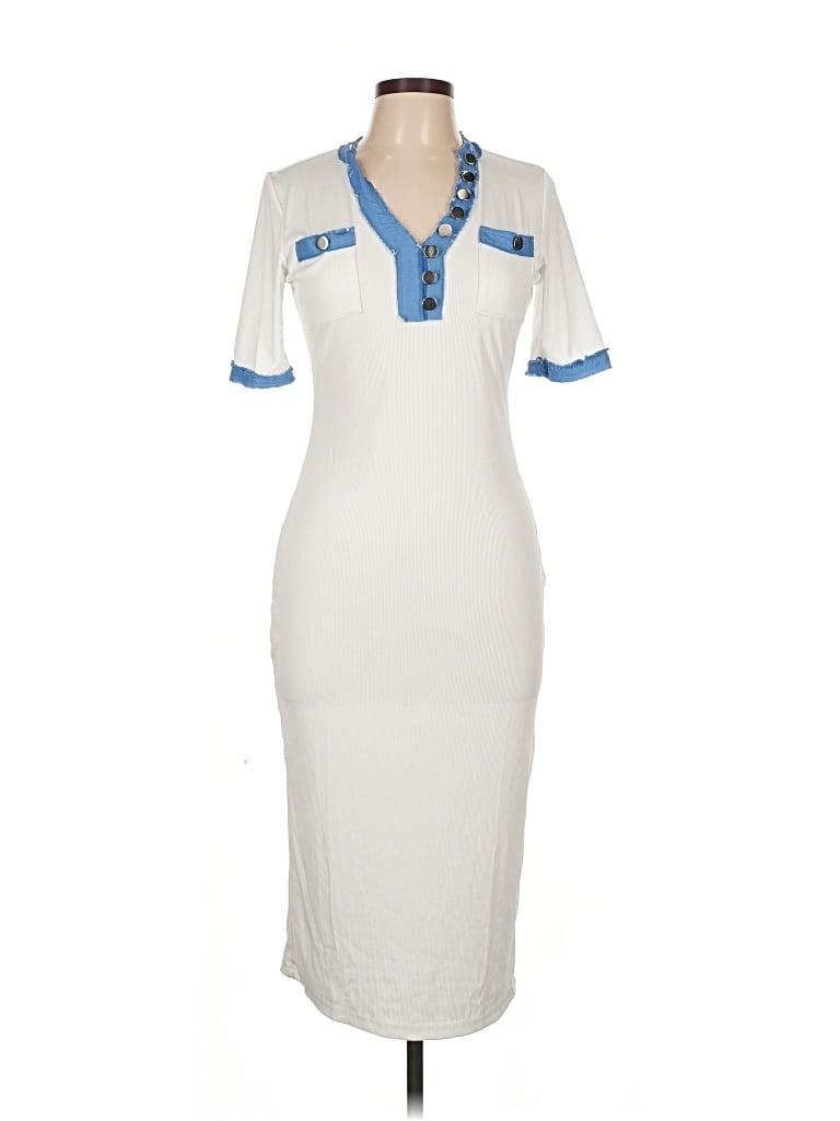 Pre-owned Carter's Casual Dress In White