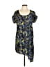 Silence and Noise 100% Polyester Paisley Blue Casual Dress Size M - photo 1