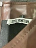 Assorted Brands 100% Polyester Metallic Brown Faux Leather Skirt Size S - photo 3