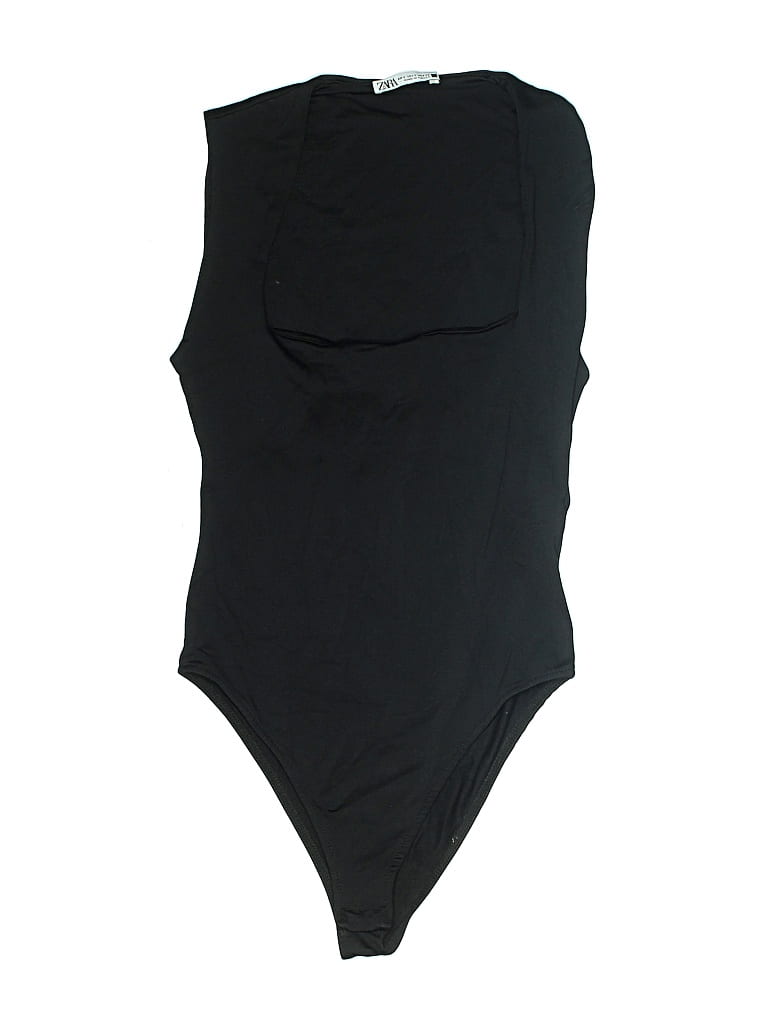 Pre-owned Zara Swimsuit Bottoms In Black