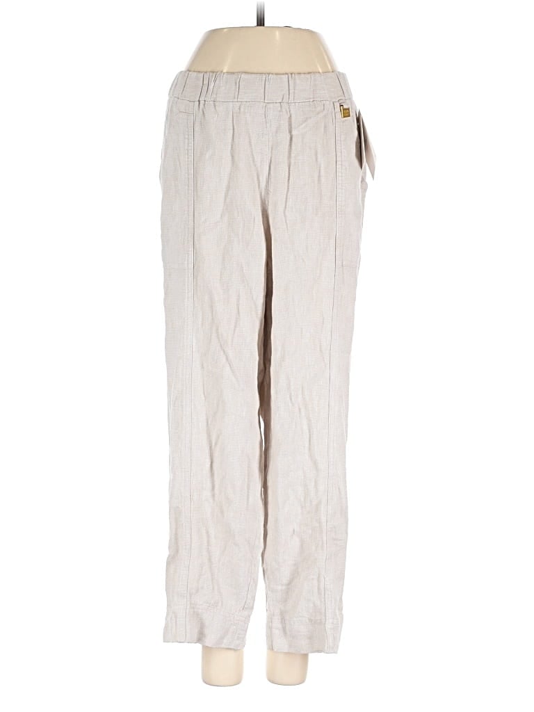Ellen Tracy Linen Pants In White
