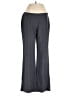 Elie Tahari Chevron-herringbone Gray Wool Pants Size 2 - photo 1