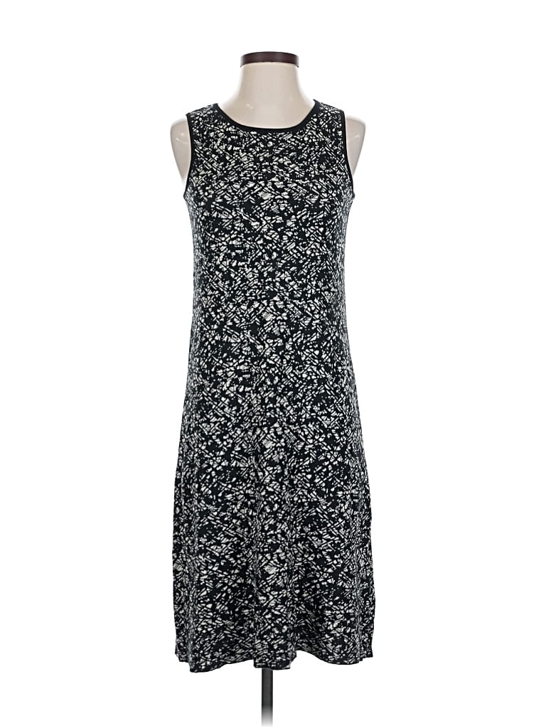 Pre-owned Garnet Hill Casual Dress In Gray