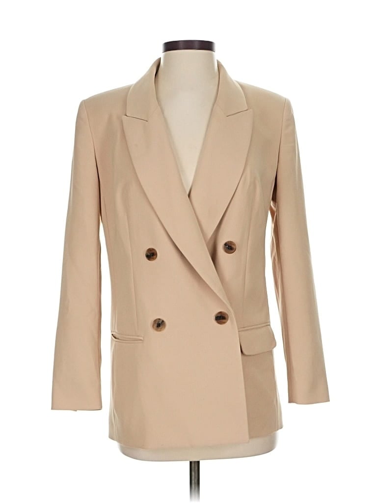 Pre-owned Express Blazer Jacket In Brown