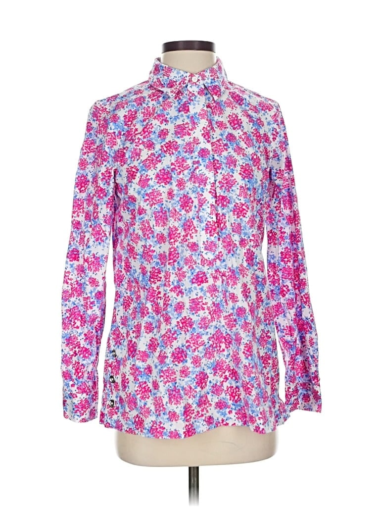 Click to view more detailed imagery on our partner's website Pre-owned Talbots Long Sleeve Blouse In Pink