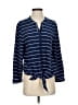 Joie Stripes Blue Long Sleeve Blouse Size S - photo 1