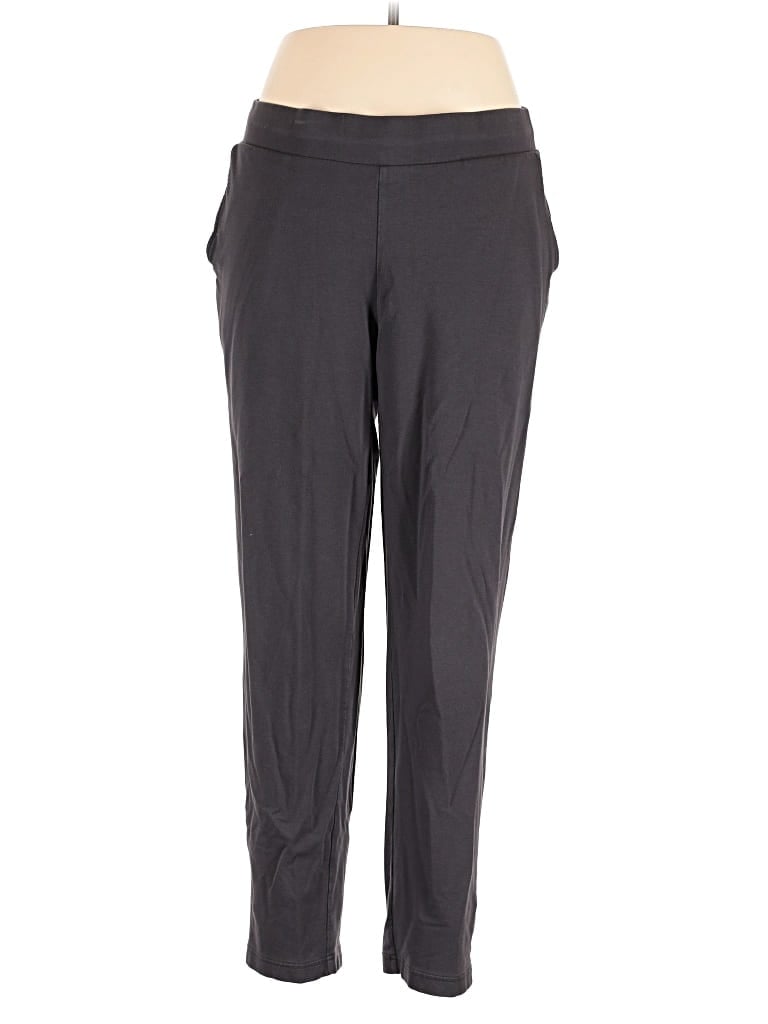 Pre-owned Purejill Active Pants In Gray