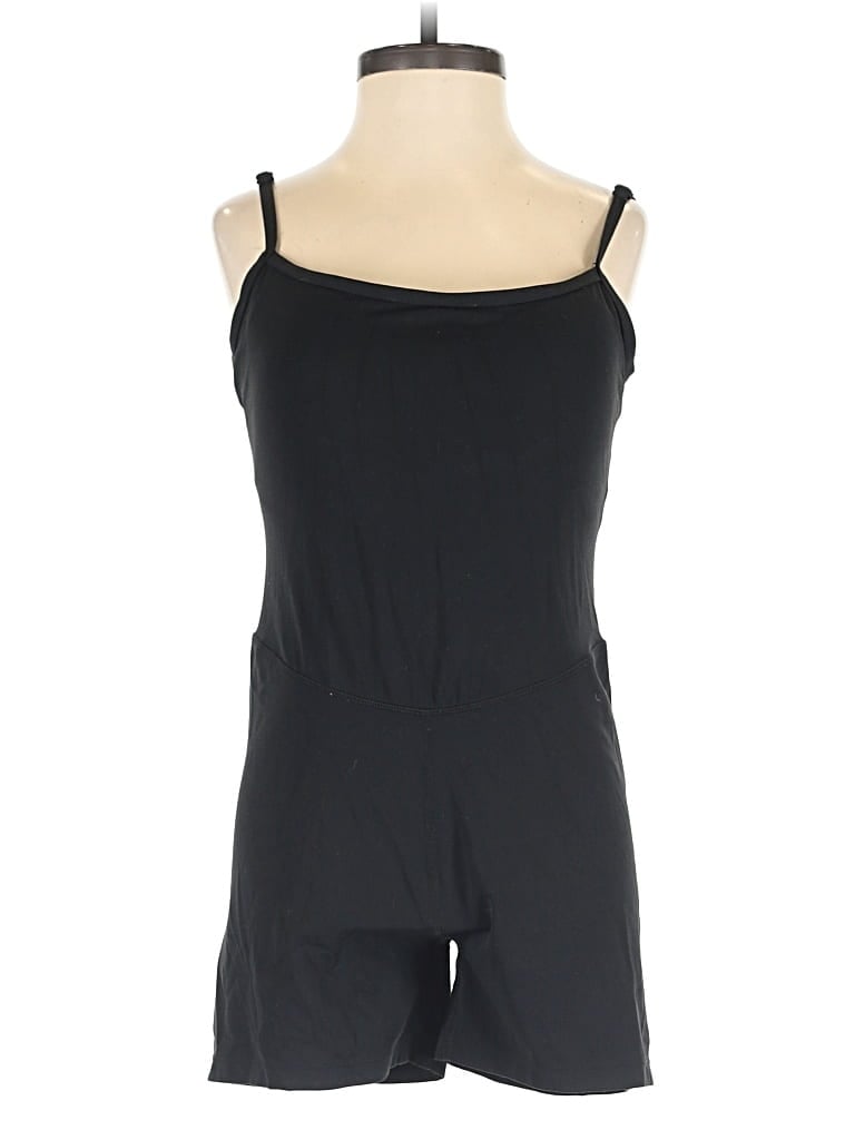 Pre-owned Crz Yoga Romper In Black