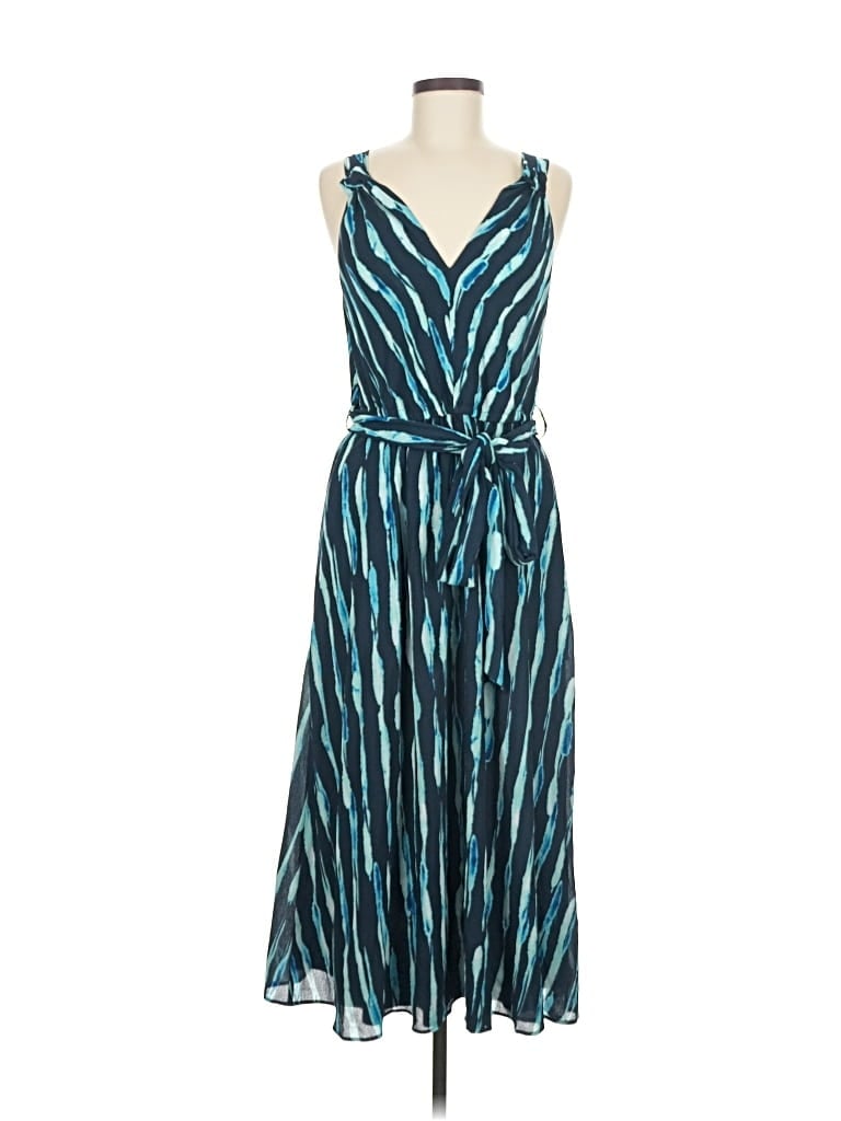 Pre-owned Donna Karan Casual Dress In Blue