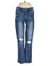 Paige Hearts Blue Jeans Size 26 waist - photo 1