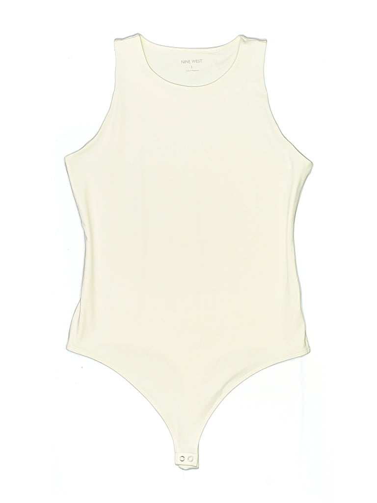 Pre-owned Nine West Bodysuit In White