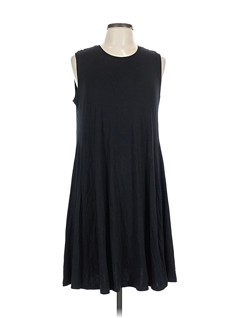 Pre-owned Style & Co Casual Dress In Black