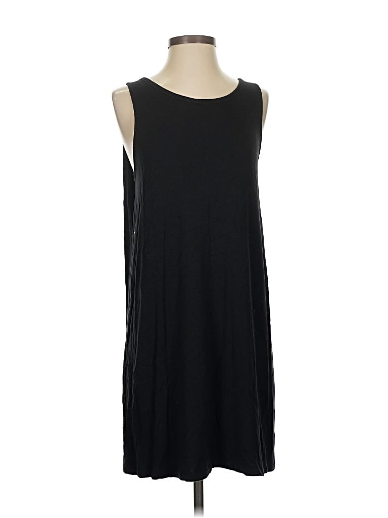 Pre-owned Lou & Grey Casual Dress In Black