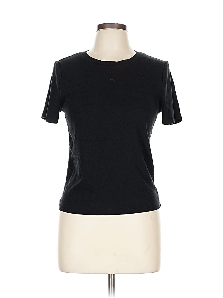 Pre-owned Gap Short Sleeve T-shirt In Black