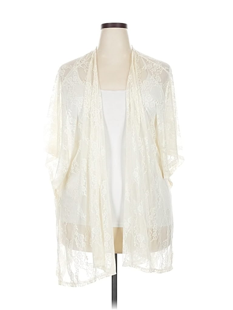ANDREE BY UNIT Pre-owned Kimono In White