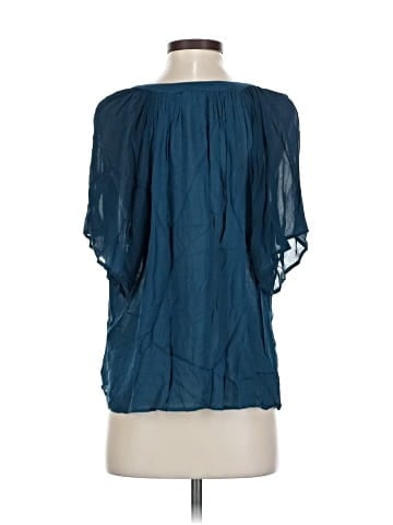 On The Road... Short Sleeve Blouse (view 2)