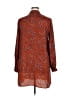 Bebop 100% Polyester Paisley Brown Casual Dress Size XL - photo 2