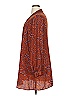 Bebop 100% Polyester Paisley Brown Casual Dress Size XL - photo 5