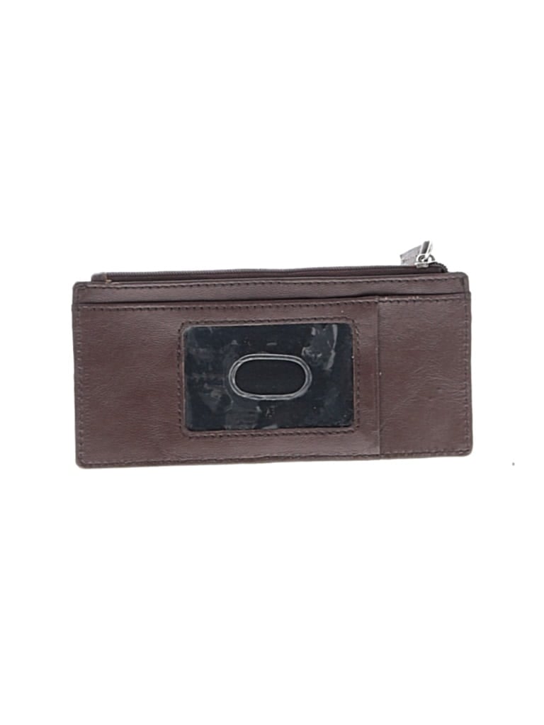 Pre-owned Assorted Brands Card Holder In Brown