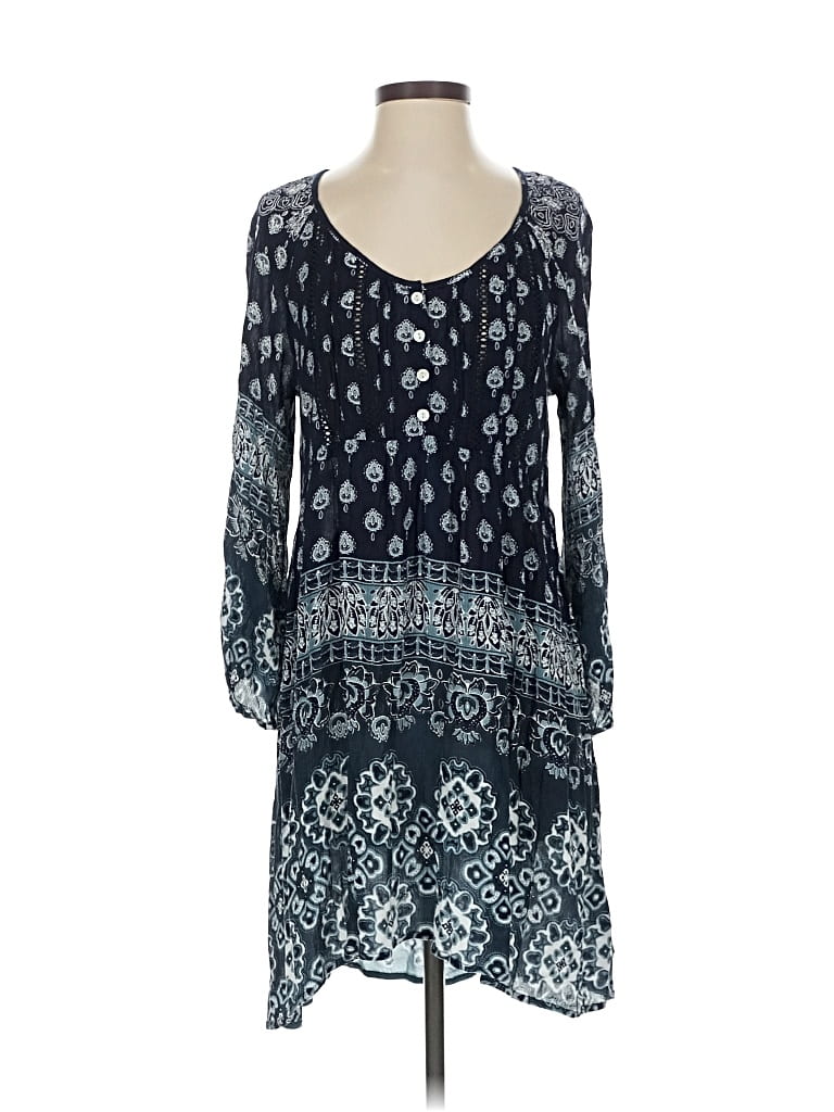 Pre-owned Altar'd State Casual Dress In Blue