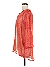 RVCA 100% Polyester Orange 3/4 Sleeve Blouse Size M - photo 5