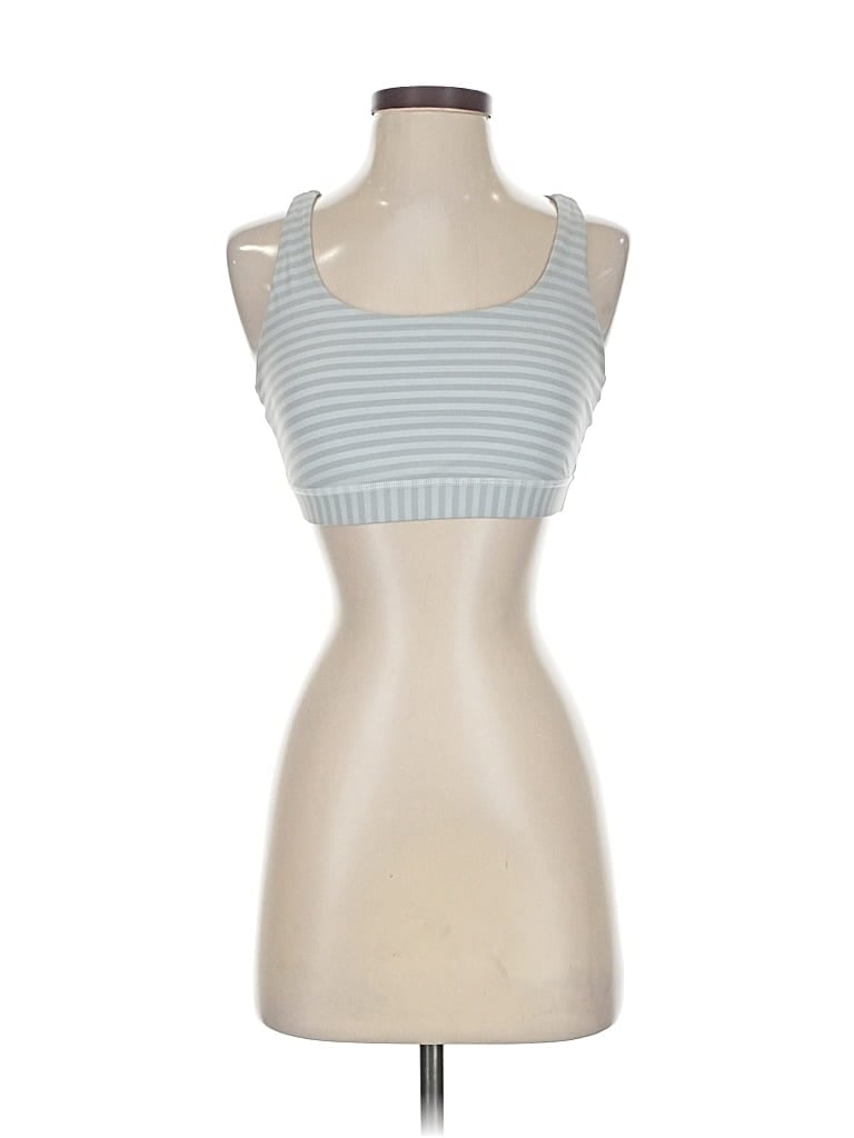 Pre-owned Lululemon Athletica Sports Bra In Gray