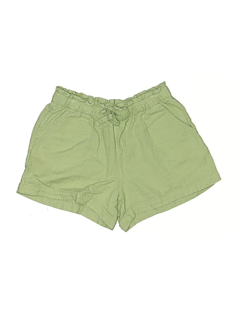Pre-owned Cat & Jack Kids' Khaki Shorts In Green