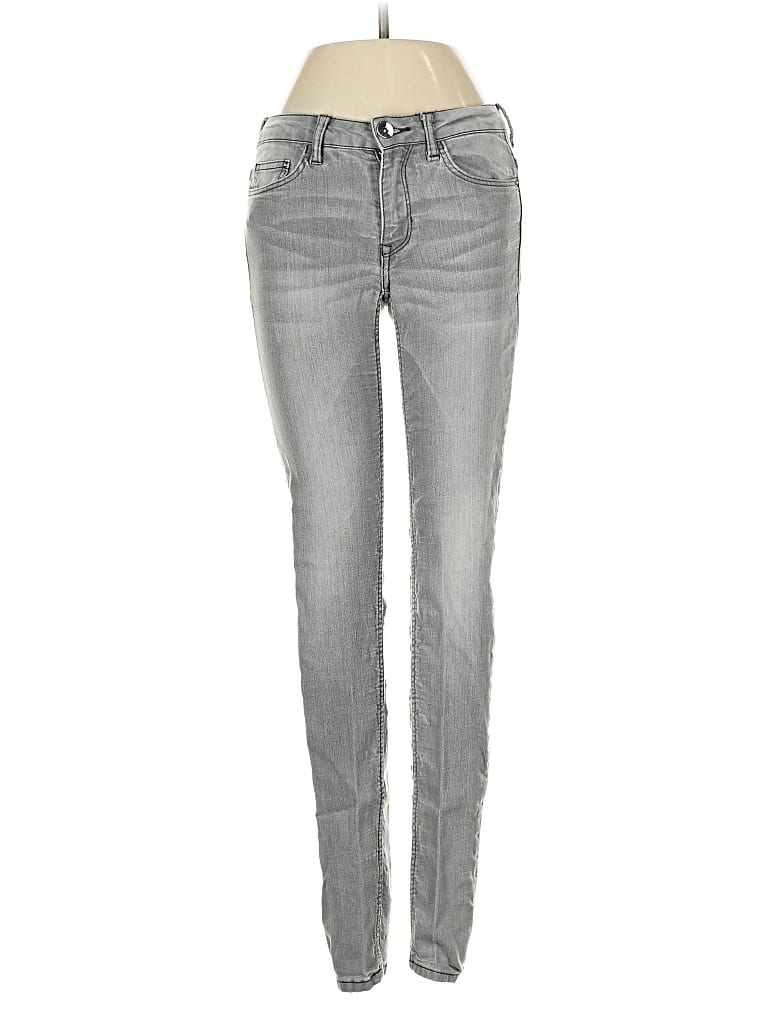 Pre-owned H&m Jeans In Gray