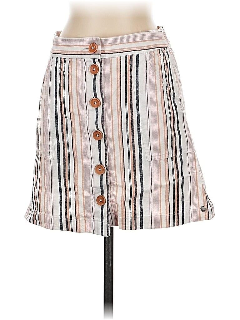 Pre-owned Roxy Casual Skirt In White