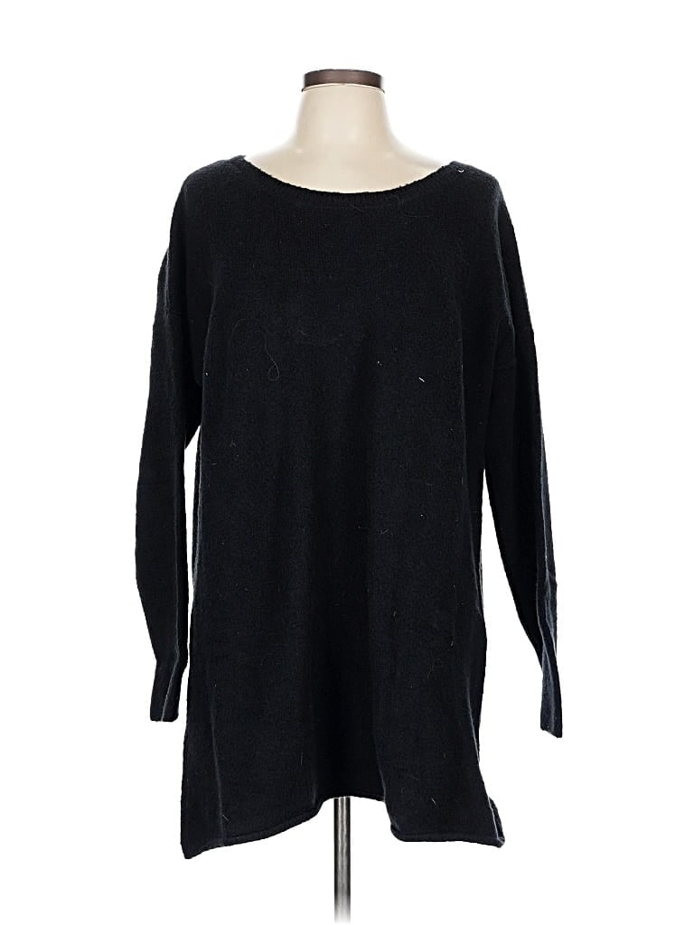 Pre-owned Eileen Fisher Pullover Sweater In Black