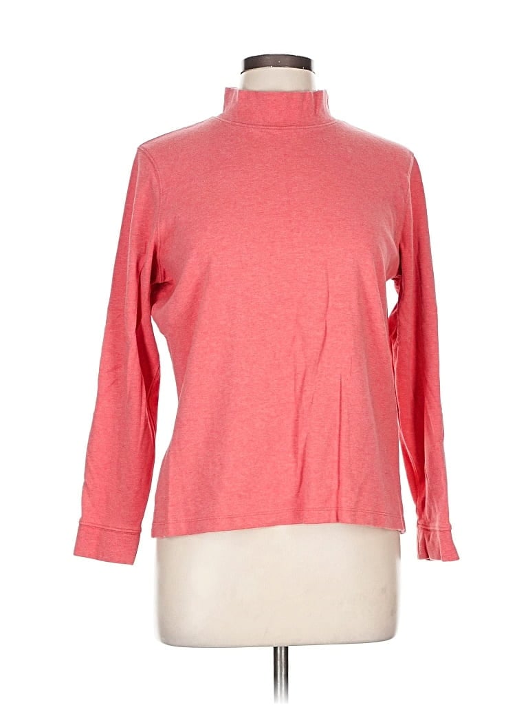 Click to view more detailed imagery on our partner's website Pre-owned L.l.bean Long Sleeve Turtleneck In Pink