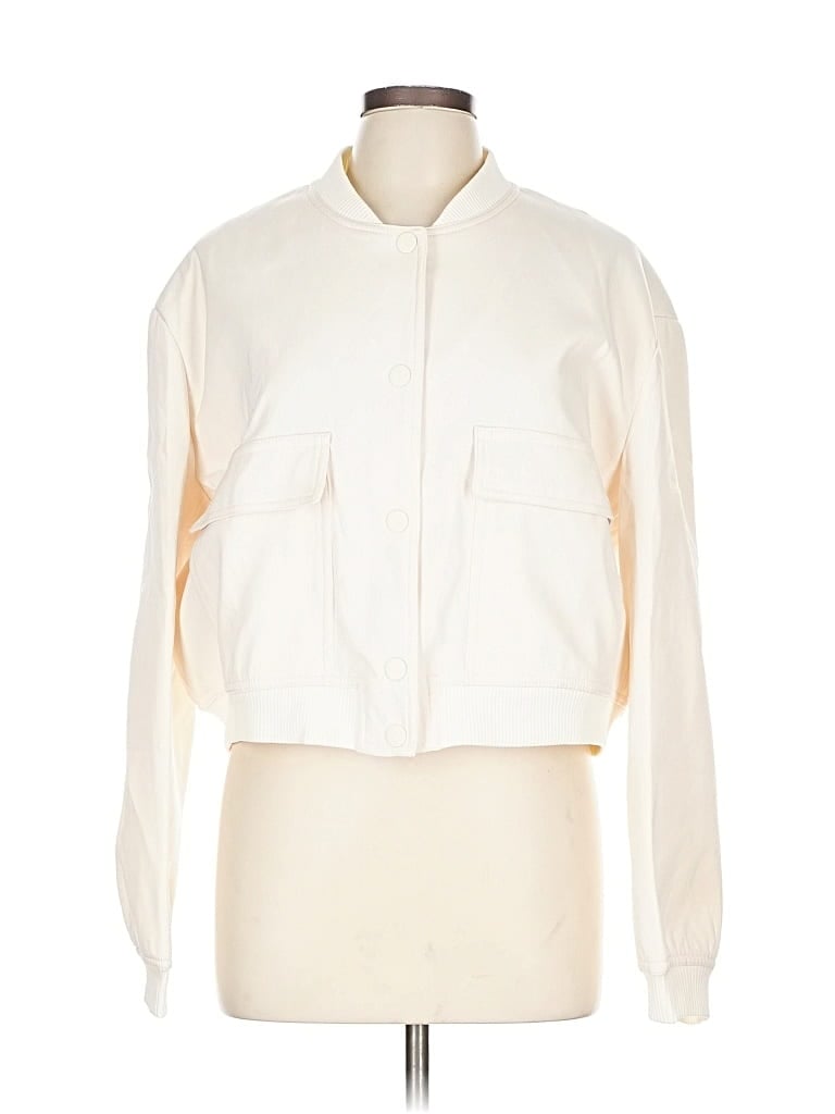 Pre-owned Unbranded Jacket In White