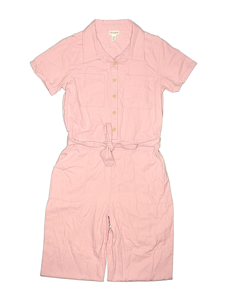 Pre-owned Cat & Jack Kids' Romper In Pink