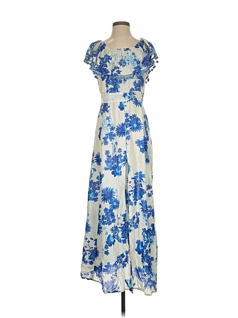 Click to view more detailed imagery on our partner's website Pre-owned Saks Fifth Avenue Casual Dress In Blue