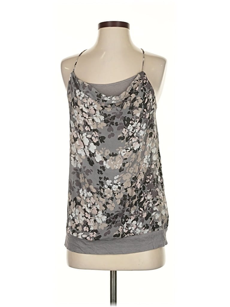 Pre-owned Express Sleeveless Blouse In Gray
