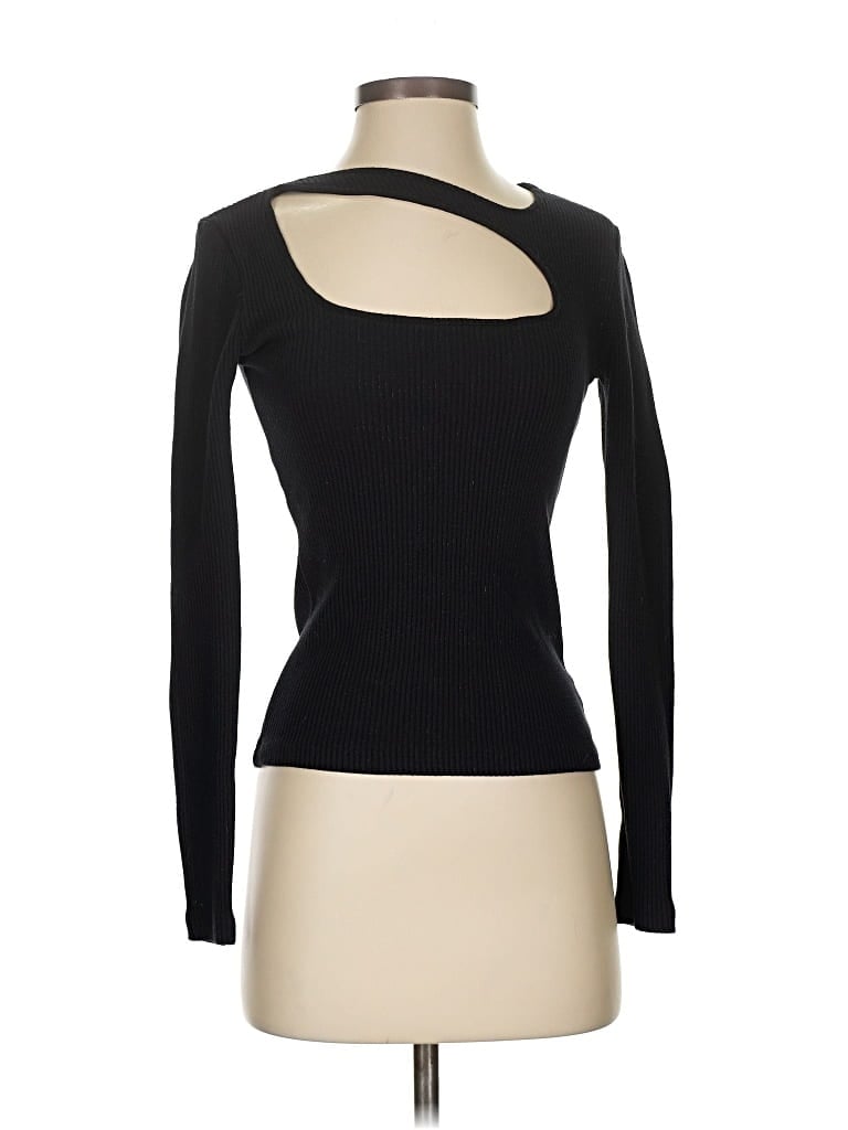 Pre-owned Monrow Turtleneck Sweater In Black