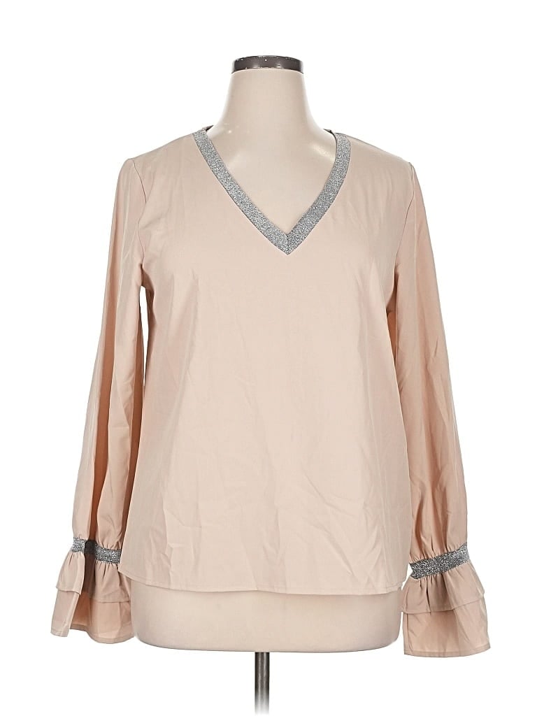 Pre-owned Unbranded Long Sleeve T-shirt In Brown