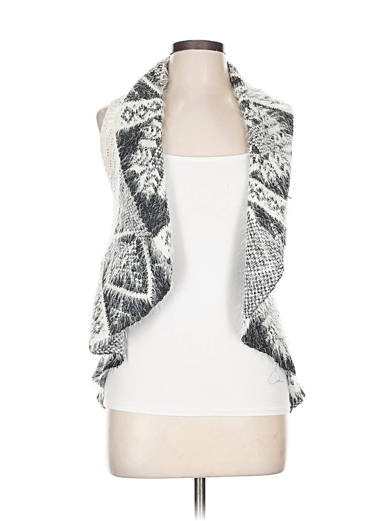 Pre-owned Max Studio Cardigan Sweater In Gray